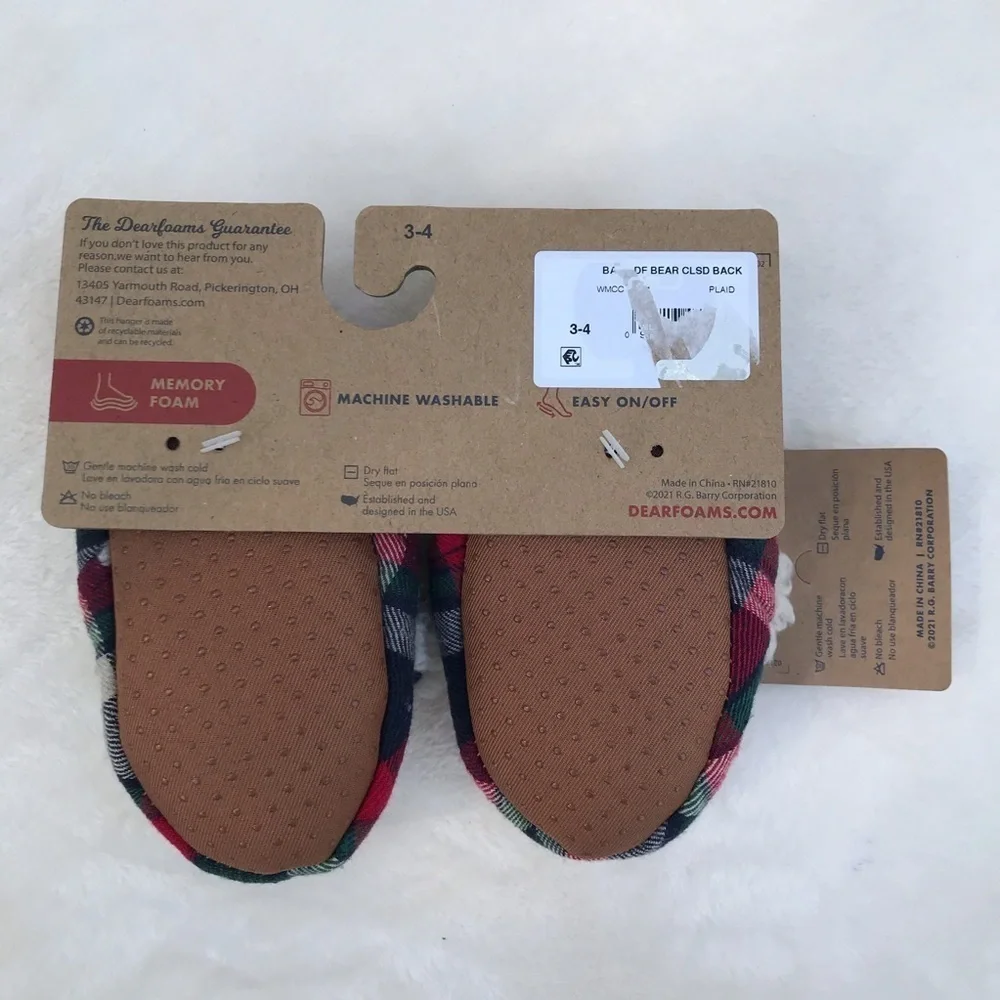 dearfoams nwt dear